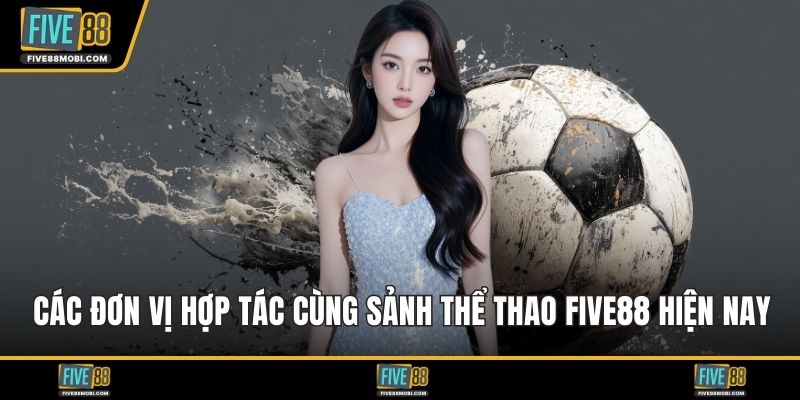 Các đơn vị hợp tác cùng sảnh thể thao Five88 hiện nay